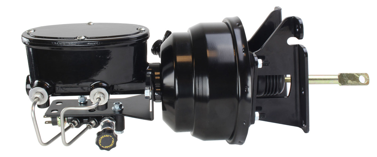 Bexar Pro Components 1973-1987 GM C10 Truck 8-Inch Dual Diaphragm Power Booster & Black Adjustable Oval Master Cylinder Kit | Disc-Disc - Image 5