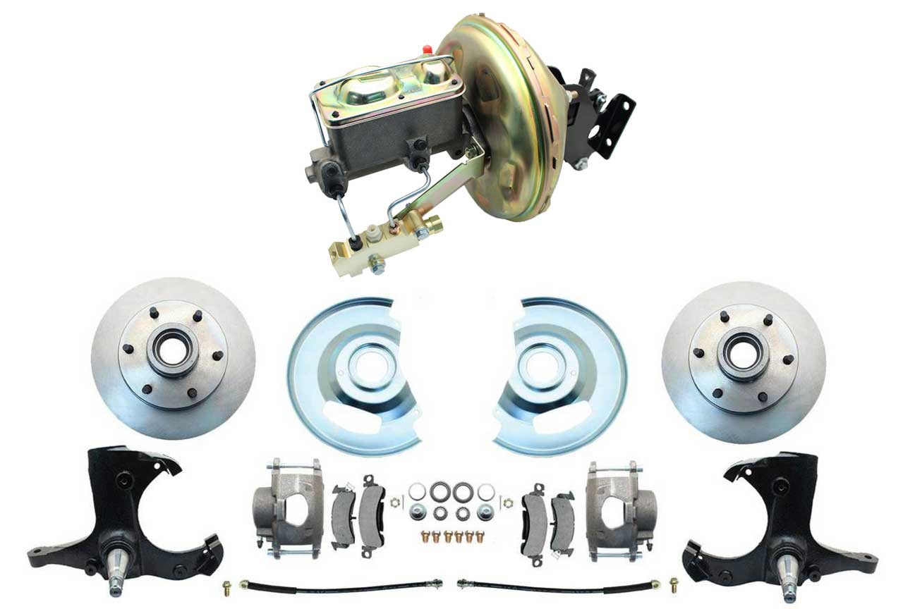 Bexar Pro Components 1967-1970 Chevy & GMC Truck 6-Lug Front Disc Brake Conversion & Power Booster Combo | 11-Inch OEM Style Booster - Image 4