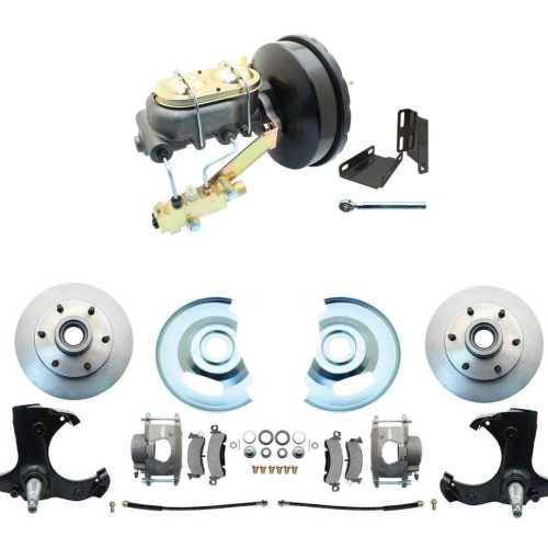 Bexar Pro Components 1963-1966 Chevy & GMC Truck Power Disc Brake Kit | 9-Inch Single Booster & Cast Iron Master - Image 3