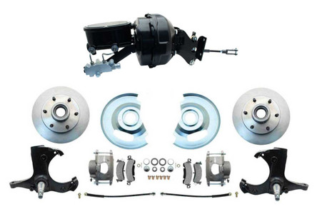 Bexar Pro Components 1967-1970 Chevy & GMC Truck Power Disc Brake Conversion Kit | 6-Lug | 9-Inch Booster Combo - Image 4
