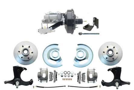 Bexar Pro Components 1963-1966 Chevy & GMC Truck 6-Lug Front Disc Brake Conversion & Power Booster Combo - Image 3