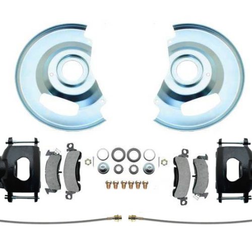 Bexar Pro Components 1963-1970 Chevy Truck 6-Lug 2.5-Inch Drop Disc Brake Conversion Kit | Black Powder Coated Calipers - Image 5