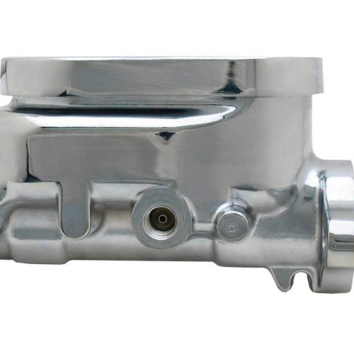 Bexar Pro Components Universal Aluminum Chrome Master Cylinder | 1-1/8-Inch Bore | Flat Top - Image 3