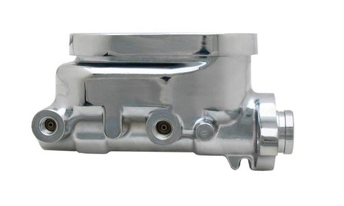 Bexar Pro Components Universal Aluminum Chrome Flat-Top Master Cylinder | 1-1/8-Inch Bore - Image 3