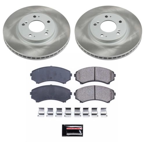 2004-2007 Mitsubishi Endeavor Front Semi-Coated Rotor Brake Assembly - Heavy-Duty Fleet Replacement