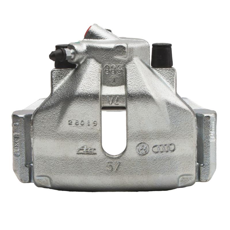 1996-1999 Audi A4 Quattro OE Replacement Front Left Brake Caliper Silver Zinc Coated - Image 4