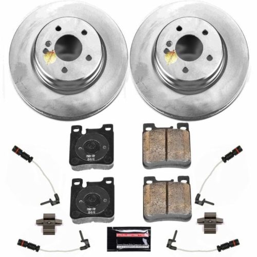2004-2000 Mercedes-Benz C43 AMG Rear Z23 Evolution Sport Coated Brake Kit - Heavy-Duty Performance Replacement