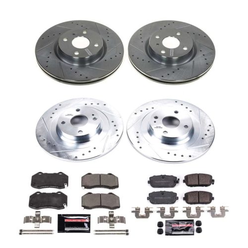 2016-2018 Mazda MX-5 Miata Front & Rear Z23 Evolution Sport Brake Upgrade Kit - Premium Replacement