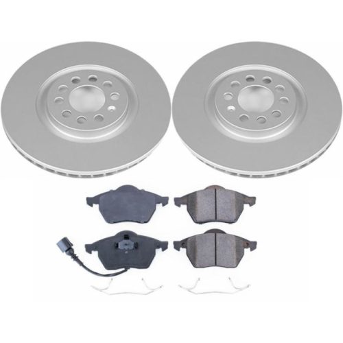 2000-2006 Audi TT & 2001-2005 Volkswagen Golf Front Z23 Evolution Sport Coated Brake Kit - Premium Replacement