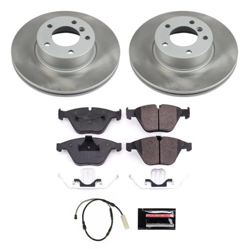 2013-2015 BMW X1 Front Semi-Coated Rotor Brake Kit - Premium Replacement for Heavy-Duty Fleet and Daily Drivers