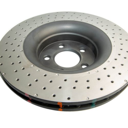 DBA 4000 Series Cross Drilled Front Rotor for Ford Mustang 2015-17 - High Performance Replacement Part - Image 7