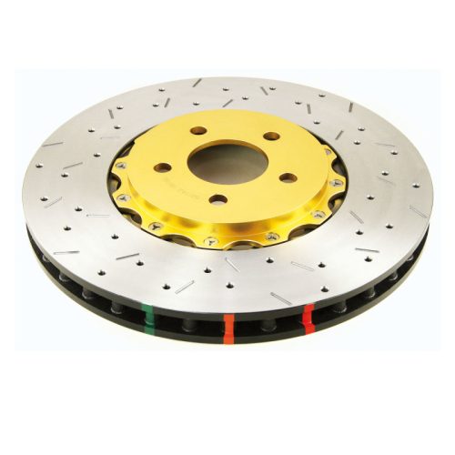 DBA 5000 Series XS Rotor Front Drilled and Slotted 2004-2014 Subaru Impreza and 2005-2014 Subaru Impreza with Performance Package - Premium Replacement - Image 3