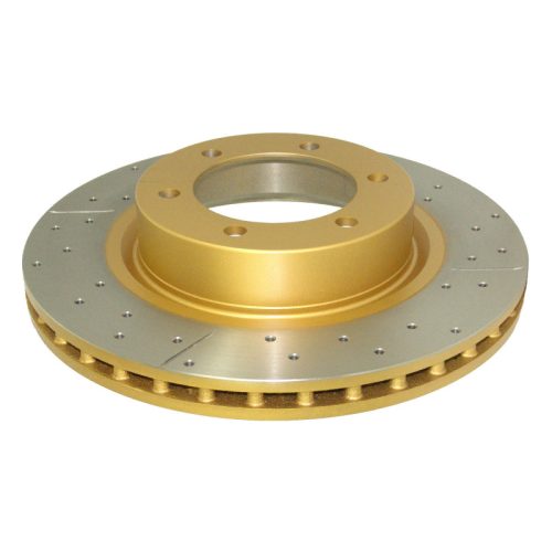 DBA Street Series Rotors for Toyota Land Cruiser and 4Runner 2002-2007 Front Drilled and Slotted Replacement - Image 2