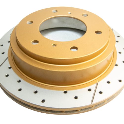 DBA Street Series Cross Drilled and Slotted Rotor for Mitsubishi Montero 2000-2005 - Premium Replacement - Image 5
