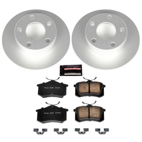 2003-2004 Volkswagen Passat, 1998-2004 Audi A6 Rear Z23 Evolution Sport Coated Brake Kit - Premium Replacement