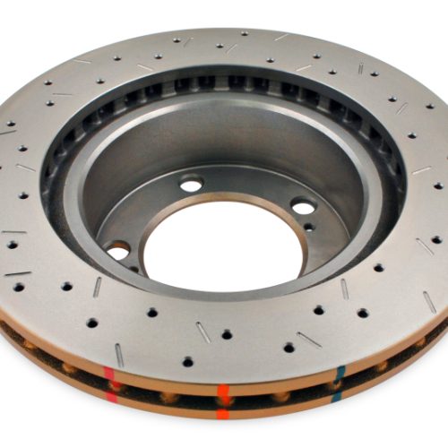 DBA 4000 Series XS Brake Rotor Front Fitment Range 2007-15 Toyota Land Cruiser FJ Cruiser Heavy-Duty Replacement