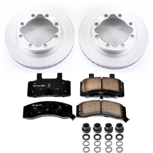 1996-1999 GMC K1500 Suburban Front Brake Rotor and Ceramic Brake Pad Assembly - Premium Replacement