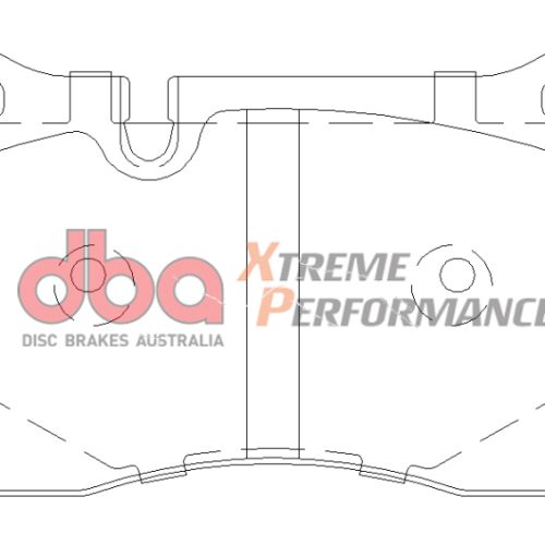 DBA Extreme Performance Brake Pads for Heavy Duty Applications - Rear Fitment 2007-2014 Volkswagen Touareg - Image 4