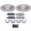 2006-2013 Cadillac XLR & 2008-2013 Chevrolet Corvette Heavy-Duty Brake Rotor and Ceramic Pad Assembly - Premium Replacement