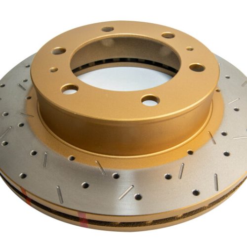 DBA 4000 Series XS Rotor for Toyota 4Runner 2006-2011 Front Drilled and Slotted Replacement - Image 6