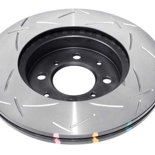 DBA 4000 Series Slotted Front Rotor for Honda Civic and Integra 1991-2005 - Premium Replacement