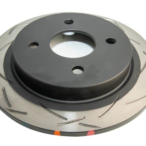DBA 4000 Series T3 Slotted Rotor for Ford Focus 2001-2003 Rear Performance Replacement - Image 2