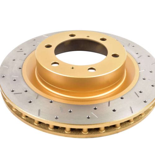 DBA 4000 Series XS Front Drilled and Slotted Rotor for Toyota 4Runner and FJ Cruiser 2010-13 - Premium Replacement - Image 6