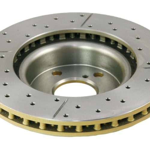 DBA Street Series Cross Drilled and Slotted Rotor for Subaru Impreza and Legacy 1993-2001 - Premium Replacement - Image 6