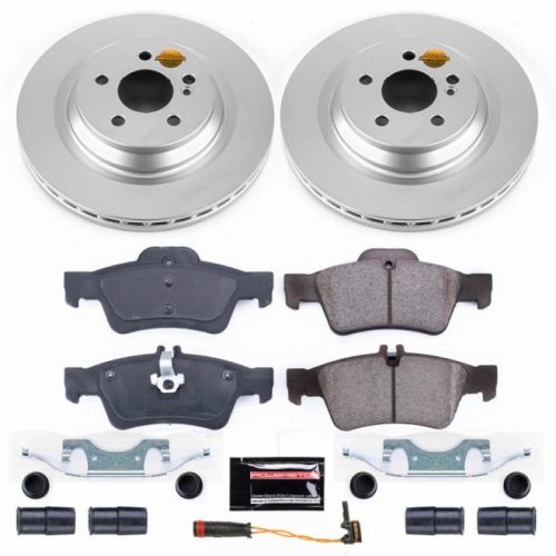 2010-2013 Mercedes-Benz S400 S550 CL550 Rear Z23 Evolution Sport Coated Brake Kit - Premium Heavy-Duty Replacement