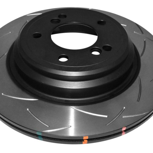 DBA 4000 Series Rear Slotted Brake Rotor for BMW M3 E46 and M5 '2000-07' - Premium Replacement
