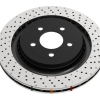 DBA 4000 Series Cross Drilled Rotor for Front 360mm Fitment - Heavy-Duty Vehicle and SUV Replacement