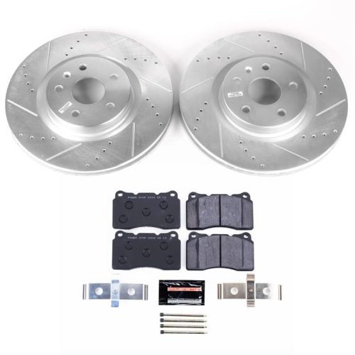 2013-2014 Cadillac XTS Front Track Day High-Performance Brake Kit - Premium Replacement