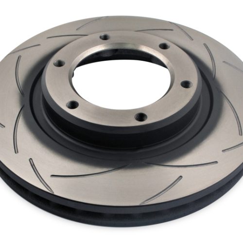 DBA Street Series Rotor for Toyota Land Cruiser and Lexus LX450 1992-2010 - Front Slotted Performance Replacement