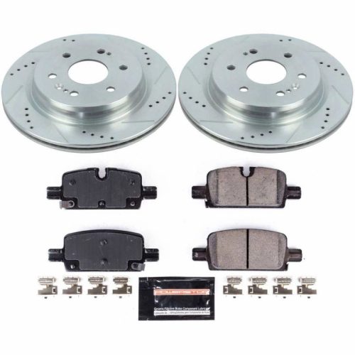 2019 Chevrolet Silverado 1500 & GMC Sierra 1500 Heavy-Duty Rear Z23 Evolution Sport Brake Upgrade Kit - Premium Replacement