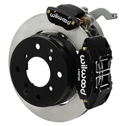 1970-1976 Porsche 914 Rear Powerlite Brake Rotor Assembly with Plain Face - Heavy-Duty Replacement