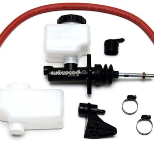 260-13623 Wilwood Short Remote Master Cylinder Kit with 1-1/8 inch Bore and 3/8-24 Banjo Outlet for Automotive Applications Drop-in
