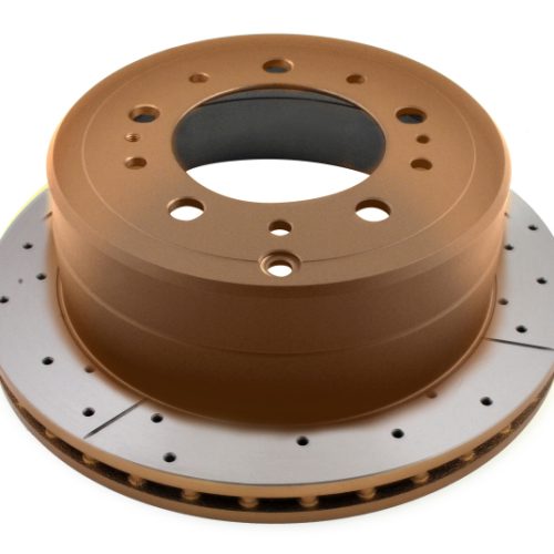DBA Street Series Rotor for Toyota Land Cruiser and Lexus LX470 1998-2006 Front Drilled & Slotted Replacement