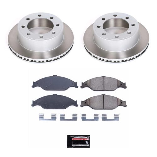 2000-2004 Ford Mustang Front Semi-Coated Rotor Brake Assembly - Heavy-Duty Fleet Replacement