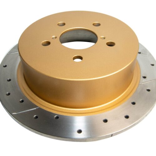 DBA Street Series Rotor for Subaru Outback 2005-2007 Rear Drilled & Slotted Performance Replacement - Image 6