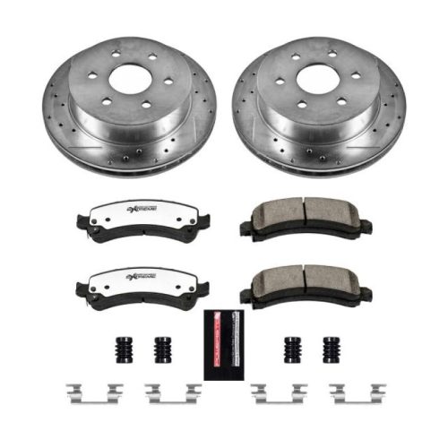 2003-2005 Chevrolet Express 2500 & GMC Savana 2500 Heavy-Duty Brake Rotor and Pad Upgrade Kit - Premium Replacement