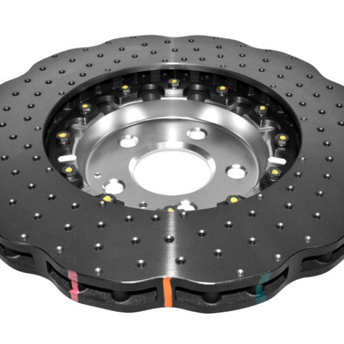 DBA 5000 Series Cross Drilled Front Brake Rotor for Audi A6 2010-13 - Image 7