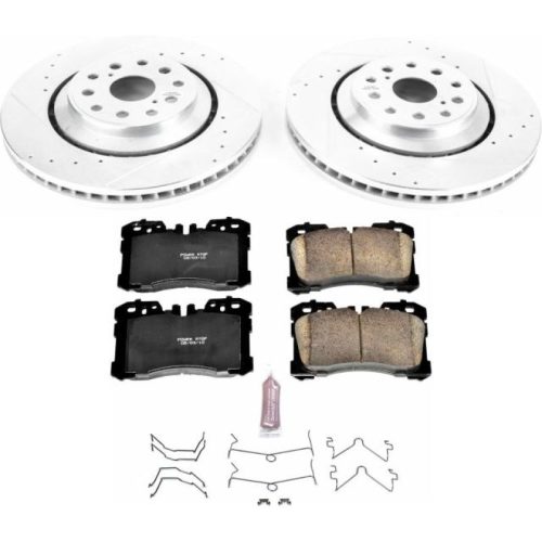 2007-2009 Lexus LS460 & LS600h Front Z23 Evolution Sport Brake Upgrade Kit - Premium Replacement