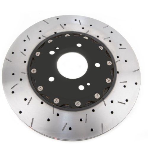 DBA 5000 Series XS Rotors for Mitsubishi Lancer 2003-2006 Front Drilled and Slotted - Premium Replacement