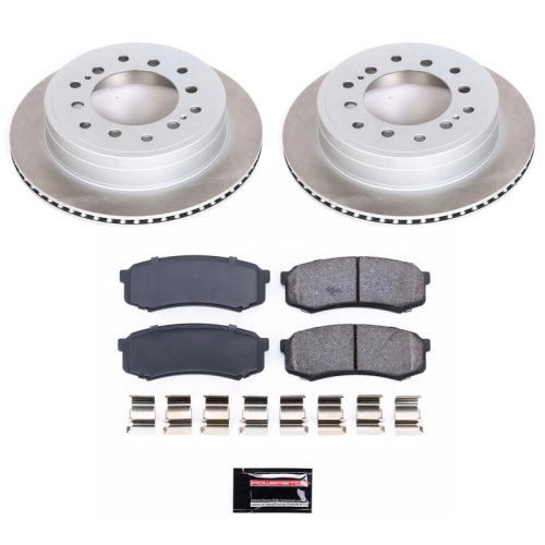 2001-2009 Toyota Sequoia & 2002-2009 Toyota 4Runner Semi-Coated Rotor Brake Assembly - Heavy-Duty Fleet Replacement