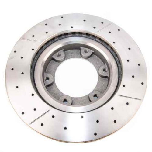 DBA Street Series Front Drilled and Slotted Rotor for Toyota Land Cruiser and Lexus LX450 1992-2010 - Premium Replacement - Image 8