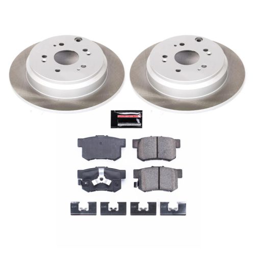 2010-2018 Acura RDX & 2013-2018 Honda CR-V Semi-Coated Rotor Brake Assembly - Premium Replacement