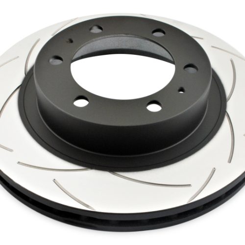 DBA T2 Street Series Slotted Front Brake Rotor for Toyota FJ Cruiser and Tacoma 2005-2013 - Premium Replacement - Image 2