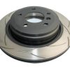 DBA Street Series T2 Slotted Rear Rotor for BMW 525i 2004-2007, 530i 2004-2009 - Premium Replacement