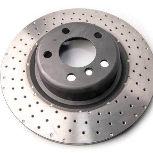 DBA 4000 Series Drilled Rotor for BMW M235i xDrive and M240i 2015-18 - Premium Replacement - Image 2
