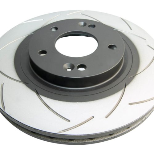 DBA Street Series T2 Slotted Brake Rotor for Hyundai Sonata Tucson Kia Sportage 2010-2011 - Premium Replacement